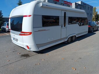 Hobby 610 UL Premium obytný přívěs 2016 Markýza,solar - 3