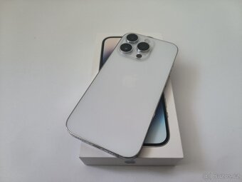 apple iphone 14 PRO 256gb Silver / Batéria 100% - 3