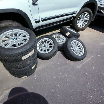 zimní R16" alu kola 5x112 6,5jx16 et22 pneu - 3