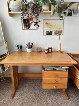 2x Set Patrová postel + Polohovatelný psací stůl - 3