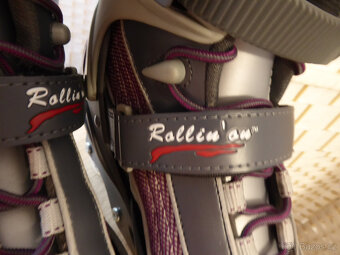 Kolečkové brusle vel. 40 nepoužité - 3