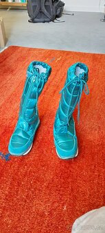 Zimní vysoké boty dámské (sněhule) - 3