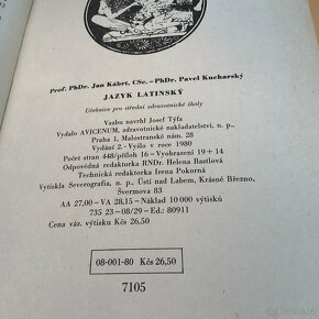 5x stará knížka pro zdravotnické školy- cena celkem - 3