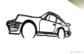 Porsche 911 930 Turbo kovový obraz 150cm - 3