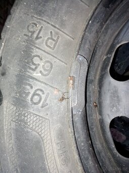 Kola s pneu 195/65r15 škoda octavia 1 - 3