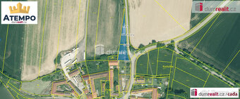 K prodeji, stavební pozemek o celkové výměře 1.318 m2, obec - 3