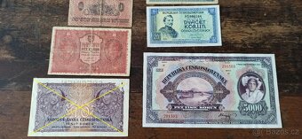 Bankovky a státovky 1919-1945, ČSR. Protektorát. - 3