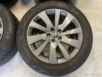 Alu disky SEAT/Skoda 5x100 R16 pneu Continental - 3