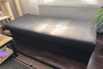 DOVOZ MOŽNÝ šedá postel pohovka s úložným prostorem - 3
