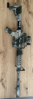 Prodám M4 RIS V3 GBB - celokov, blowback - 3
