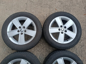 Fabia / Rapid - alu 6x15 et38 + letní 185/60/15 - 3