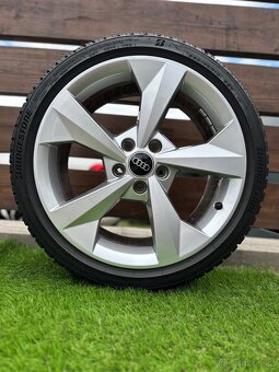 Alu kola 5x112 r18 s pneu (Audis) - 3