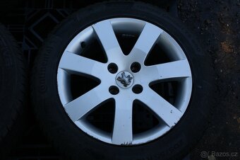 kola alu Peugeot a Citroen 4x108 16 zimni pneu - 3