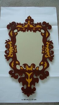 Poličky + zrcadlo - 3