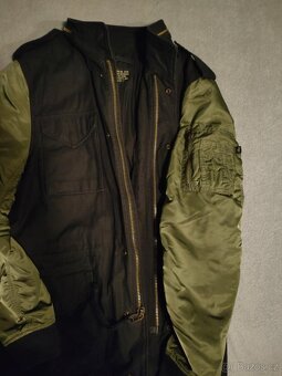 BUNDA PARKA M65/MA-1 RARITNÍ KŘÍŽENEC LIMIT EDIT - 3