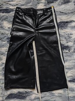 Dívčí koženkové kalhoty - 3