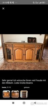 Rustikální komoda a stěna - 3