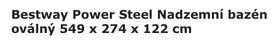 Power steel frame 5,49 x 2,74 x 1,22 - 3