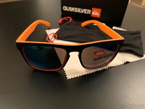 Sluneční brýle Quiksilver_Tmave s oranzovym vnitrkem - 3