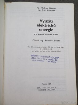 Využití elektrické energie - 3