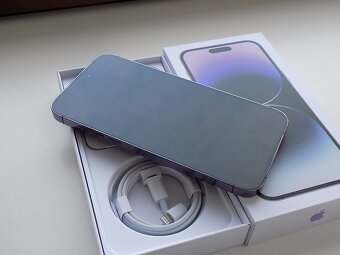 APPLE iPhone 14 Pro MAX 128GB Deep Purple - ZÁRUKA -TOP STAV - 3