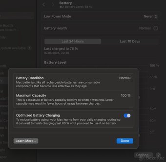 MacBook Air 2022 – 100% stav baterie, jako nový, záruka - 3