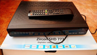 Digitální satelitní přijímač Zircon SHD 777 NEZASÍLÁM - 3