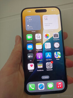iPhone 15, doklad, záruka, krabička, ZÁNOVNÍ, TOP STAV - 3