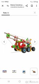 Prodám dřevěnou stavebnici Heros constructor 190 dílků - 3