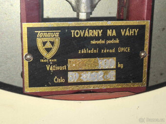 Váha Tonava 100 kg - 3