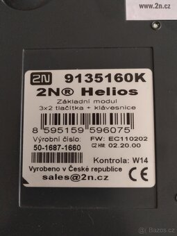 Dveřní interkom Vario 2N Helios 9135160 - 3