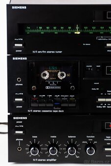 SIEMENS ,,339” zostava / zosilňovač, tapedeck, tuner - 3