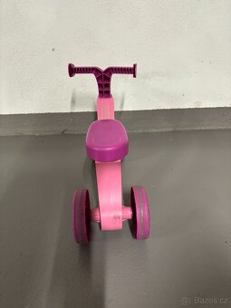 Odrážedlo - růžová motorka - 3