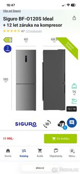Lednice Siguro BF-O120S Ideal - 3