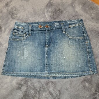 Dámská/dívčí džínová minisukně Amisu - 3