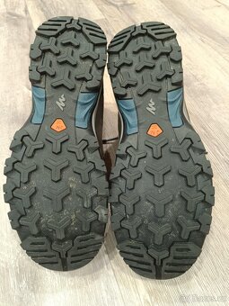 Nové pánské turistické nepromokavé boty Quechua, vel. 41 - 3