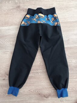 Letní softshellové kalhoty, vel. 110 - 3