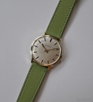 Pánské zlaté náramkové hodinky Certina 14K - 3