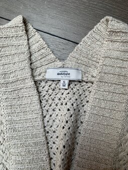 Kardigan s třásněmi, vesta - 3