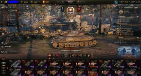 Účet World of Tanks - 3