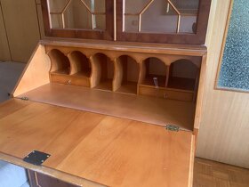 rustikální skříňka s psacim stolem - 3