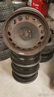 Ocelove plechove disky kola 16" roztec 5x98 - 3