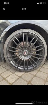 21palcová kola 5x120 Alpina BMW F10 F11 F01 M550 - 3