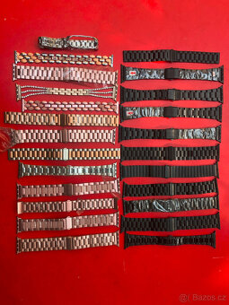 Kovový náramek na hodinky 10mm, 12, 14, 16, 18, 20, 22, 24, - 3