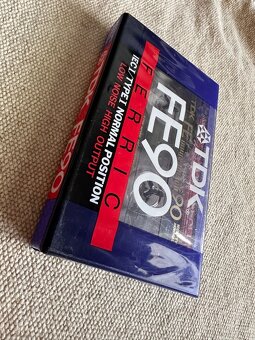 TDK FE90 - MC audio kazeta - ZABALENÁ - 3