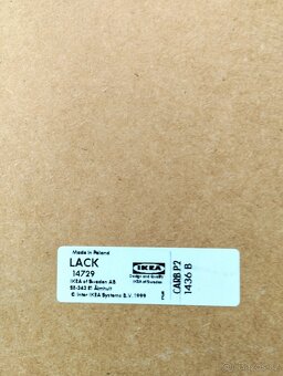 IKEA LACK stůl čtvercový - 3
