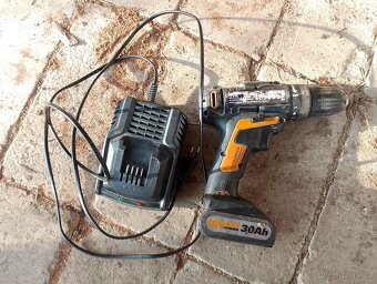 Akušroubovák akuvrtačka Worx 16v 3Ah Plně funkční - 3