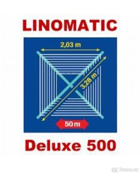 Zahradní sušák Leifheit Linomatic 500 Deluxe + kryt - 3