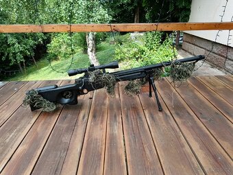 AiL96 (MB01C UPGRADE) + puškohled + dvojnožka + camo net - 3