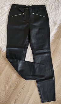 Koženkové kalhoty - XL - 3